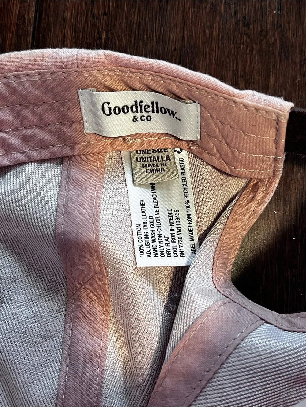 Goodfellow & Co Light Pink Baseball Cap